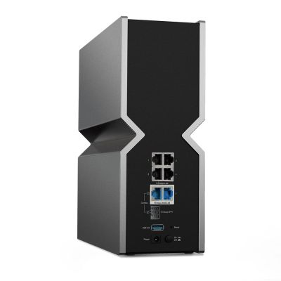 4. TP-Link Archer BE800 router bezprzewodowy Multi-Gigabit Ethernet Trójpasmowy (2,4 GHz / 5 GHz / 6 GHz) Czarny, Stal nierdzewna