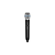 Shure GLXD2+/B87A-Z4 - Cyfrowy nadajnik bezprzewodowy doręczny DUAL BAND z główką Beta87A