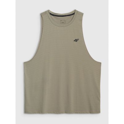 8. Tank top treningowy szybkoschnący męski 4F 4FWAW25TFSLM554-43S