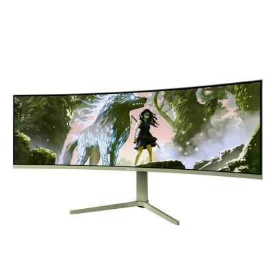 8. Arozzi Nova 49” Curved monitor komputerowy 124,5 cm (49") 5120 x 1440 px Dual QHD LED Zielony