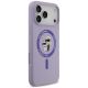 4. Etui Karl Lagerfeld Silicone Karl&Choupette Ring MagSafe na iPhone 18 Pro Max / 17 Pro Max - fioletowe