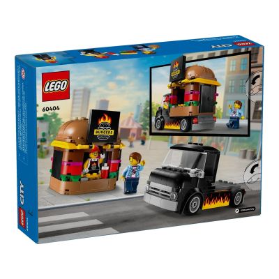 2. LEGO City 60404 Ciężarówka z burgerami