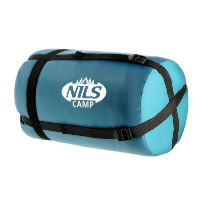 14. Śpiwór NILS CAMP NC2012 szaro-niebieski