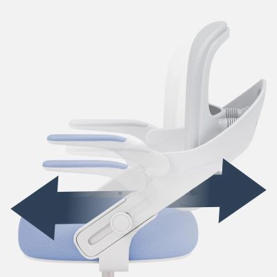 4. Fotel obrotowy Junior 4.3 Blue-Grey
