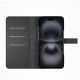 6. Etui z ekoskóry Puro Wallet Detachable MagSafe 2w1 z klapką i portfelem do iPhone 16 - czarne