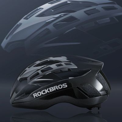 3. Kask rowerowy Rockbros LK-79 58-62 cm - czarny