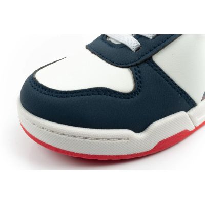 6. Leomil buty sportowe dziecięce sneakersy Spiderman lekkie na rzep LED białe