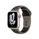 2. Opaska sportowa Apple Nike Sportarmband für Apple Watch Olive Grey/Schwarz 41mm