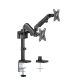 20. Neomounts DS70-750BL2 uchwyt/stojak do monitorów 68,6 cm (27") Biurko Czarny
