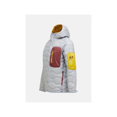 2. Kurtka puchowa męska PEAK PERFORMANCE M Helium Utility Down Hood Jacket kolor szary