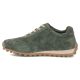 3. Skórzane półbuty damskie sneakersy zamszowe zielone Filippo  DP7961