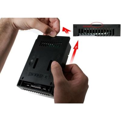 4. Adapter IcyDock 2,5" -> 3,5" SATAI-III SSD&HDD 7-9,5mm