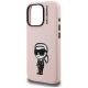 6. Etui Karl Lagerfeld Silicone Karl Sketch MagSafe na iPhone 16 Pro Max - różowe