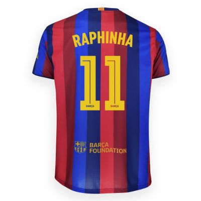 4. FC Barcelona Raphinha komplet koszulka spodenki junior box 2026/27 BD19ER