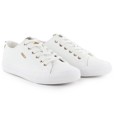 3. Trampki niskie damskie ekoskóra białe Big Star RR274748