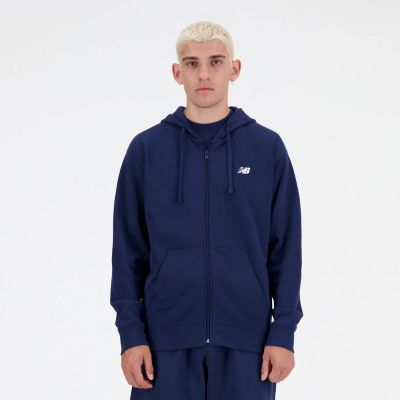 5. Bluza z kapturem New Balance Stacked Logo Fren Nny M MJ41501NNY
