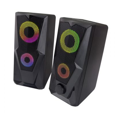 7. ESPERANZA GŁOŚNIKI 2.0 USB LED RAINBOW BAILA EGS103