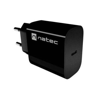 7. NATEC ŁADOWARKA SIECIOWA RIBERA 1X USB-C 20W CZARN