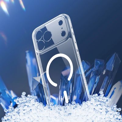 6. Etui Dux Ducis Clin Mag na iPhone 17 Pro kompatybilne z MagSafe - przezroczyste