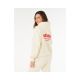 3. Bluza damska RIP CURL Surf Puff Heritage Hood beżowa