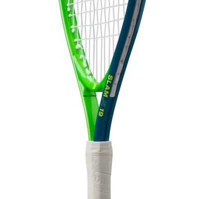 5. Rakieta do tenisa ziemnego Wilson Slam Junior 19 Boys TNS RKT 3 1/2 zielona WR172110U
