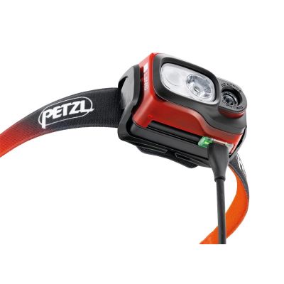 4. Latarka czołowa LED Petzl SWIFT RL Pomarańczowa