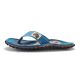 5. Gumbies japonki unisex ISLANDER FLIP-FLOP BLUE PALMETTO