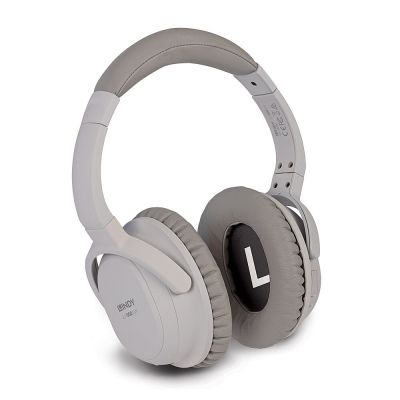 2. Lindy LH500XW Zestaw słuchawkowy Przewodowy i Bezprzewodowy Opaska na głowę Połączenia/muzyka Micro-USB Bluetooth Szary