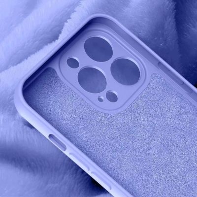 3. Silicone case etui Xiaomi Redmi Note 11 Pro 5G / 11 Pro / 11E Pro silikonowy pokrowiec jasnoniebieskie