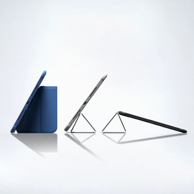 7. Etui AMAZINGTHING Titan Pro Case do iPada A16 11" z obrotową podstawką 720° i uchwytem na rysik - niebieskie