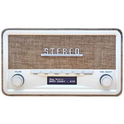 6. Radio retro Denver DAB-18 ligh wood