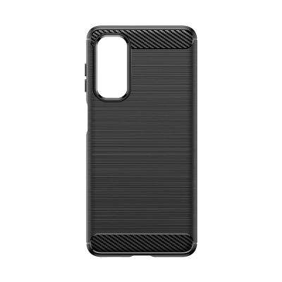 4. Elastyczne etui wzór karbon do Samsung Galaxy M54 Carbon Case - czarne