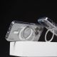 4. Etui CARE by PanzerGlass Feature Kickstand Case z MagSafe na iPhone 16 - srebrne