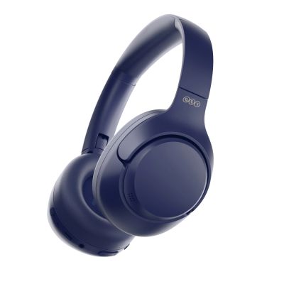 7. Słuchawki nauszne QCY H3 z ANC Bluetooth 5.4 Hi-Res Audio - niebieskie