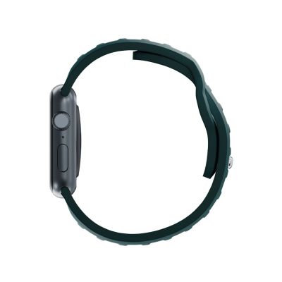 11. Pasek silikonowy 3mk Silicone Watch Strap do Apple Watch 42 / 44 / 45 / 49 mm - zielony