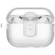 3. Etui UNIQ Glase Pro na AirPods Pro 3 Lock Case - przezroczyste