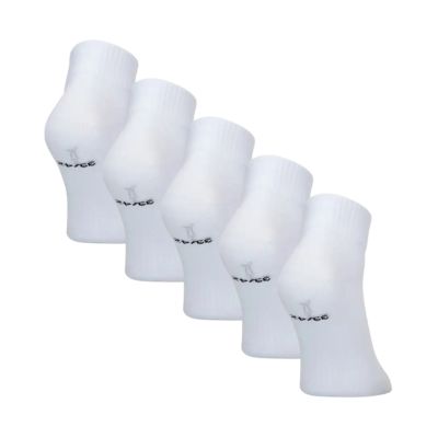 3. Skarpety męskie 4F M480 5 pak białe 4FWMM00USOCM480 10S