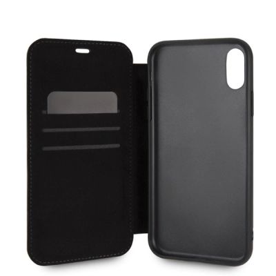 3. Etui BMW Logo Imprint na iPhone Xr - beżowe