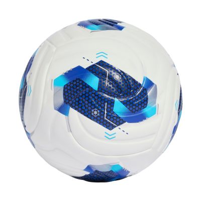 6. Piłka nożna adidas Ekstraklasa 26/27 Mini biało-niebieska KE5150