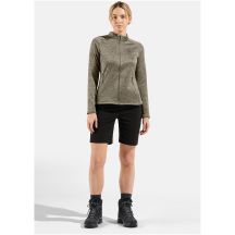 Bluza damska Odlo TENCIA Mid layer full zip beżowa