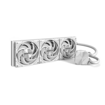 7. Chłodzenie wodne Montech HyperFlow Silent AiO - 360mm, białe