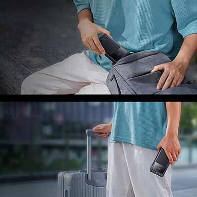 12. Powerbank Baseus Star-Lord 20000mAh 22,5W z wyświetlaczem cyfrowym i kablem USB-C 3A 30cm - czarny