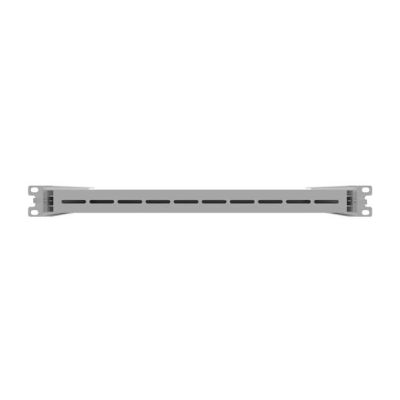 7. LANBERG WYSUWANA PÓŁKA DO SZAF RACK 19" 350MM SZARA (1U/445X350MM UDŹWIG DO 35KG, MONTAŻ 4PUNKTOWY)