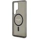 6. Etui Guess Glitter Circle Classic Logo MagSafe do Samsung Galaxy S25 Ultra czarny