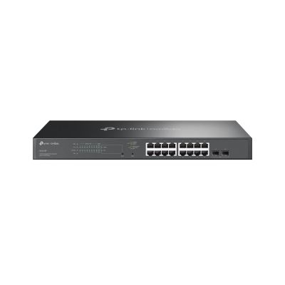 Switch TP-Link TL-SG2218P L2/L2+ Gigabit Ethernet (10/100/1000) Obsługa PoE 1U Czarny