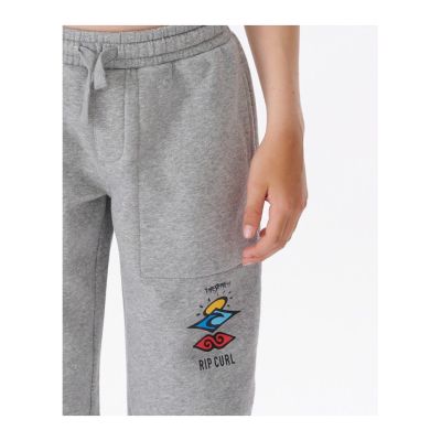 15. Spodnie RIP CURL Search Icon Track Pant -Boy szary