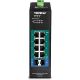 2. TRENDnet Switch 10-portowy przemysłowy Gbit PoE+ L2 metal IP30
