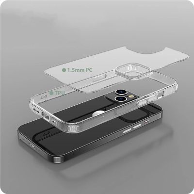 4. Etui Tech-Protect FlexAir Hybrid na iPhone 15 - przezroczyste