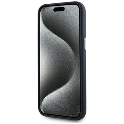 5. Etui Karl Lagerfeld hotel RSG na iPhone 15 Pro - czarne