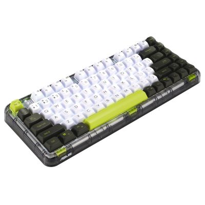4. ASUS Jelly75 KD201 KEYBOARD/VT-GN/GE/83 klawiatura Uniwersalne USB + RF Wireless + Bluetooth Wielobarwny